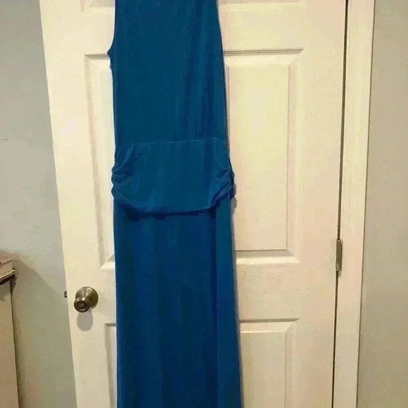 Blue maxi dress size medium. In great condition! - Picture 5 of 5